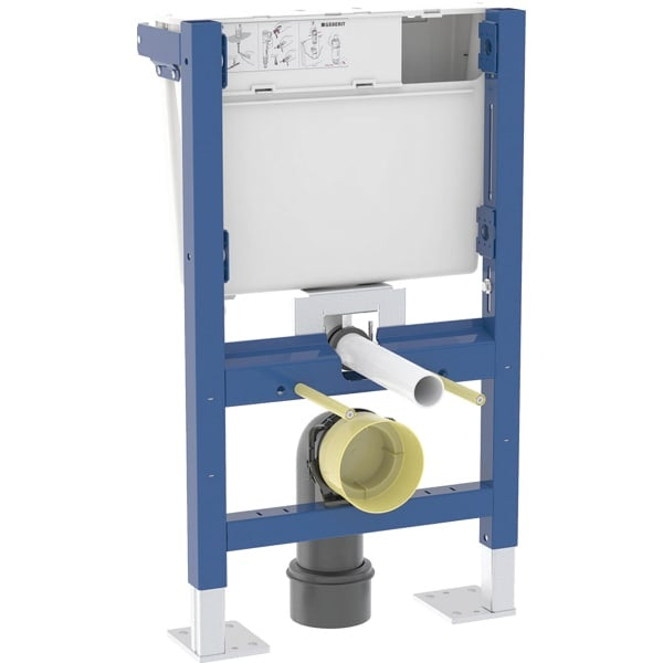 Geberit Omega Low Height Toilet Frame & Cistern for Wall-Hung WC for 790mm Height