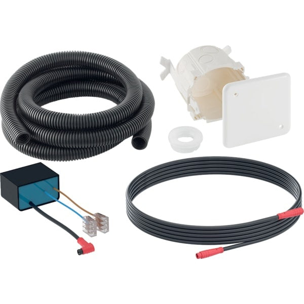 Geberit Installation Kit with Power Supply Unit for Flush Controls with Electronic Flush Actuation