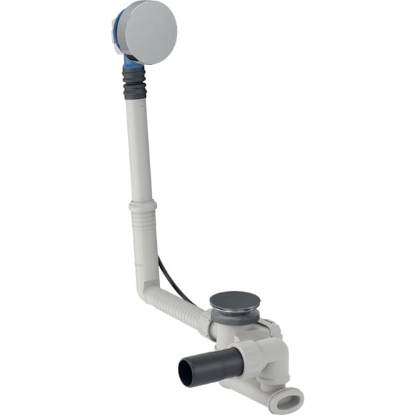 Geberit Turn Handle Bath Waste Ready to Fit Set for Standard Baths - Chrome