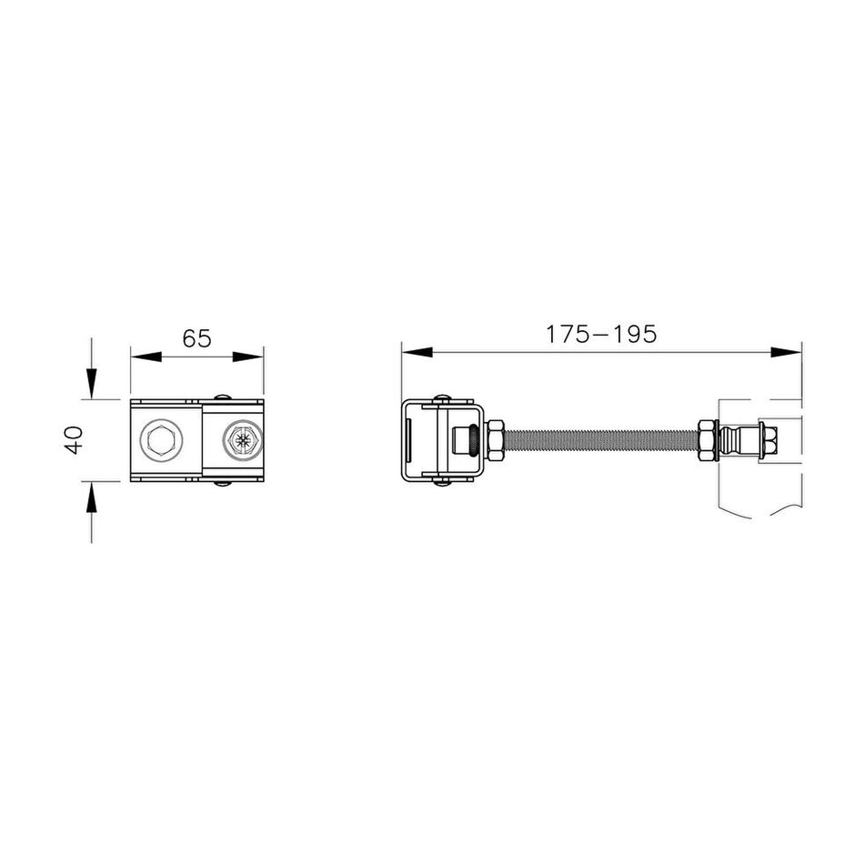Vitra Corner Wall Fixation