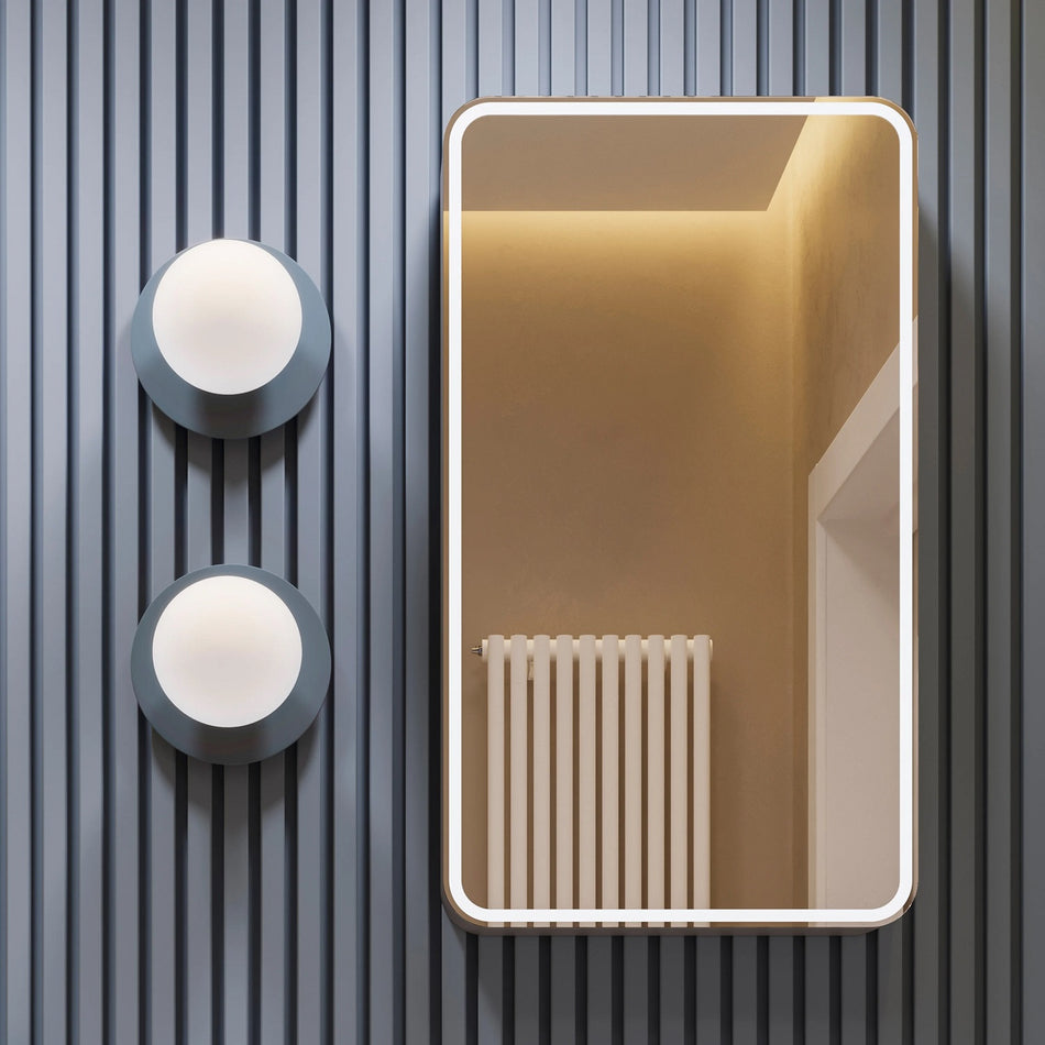 HIB Cayla Slim Illuminated LED Mirror Cabinet