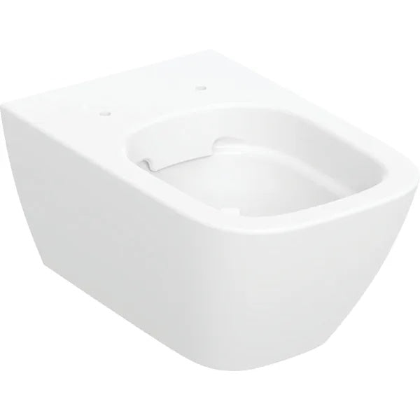Geberit Smyle Shrouded Rimless Wall Hung Toilet Pan Only - White
