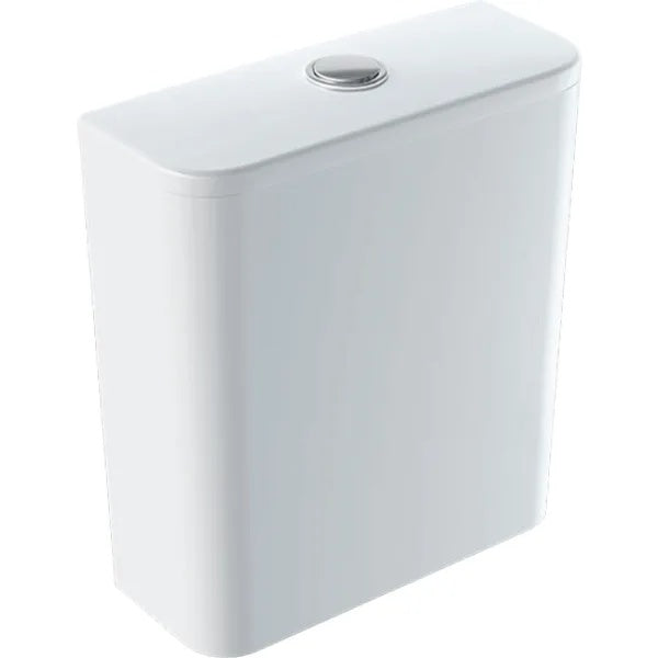 Geberit Smyle Square Close Coupled Exposed Cistern - White