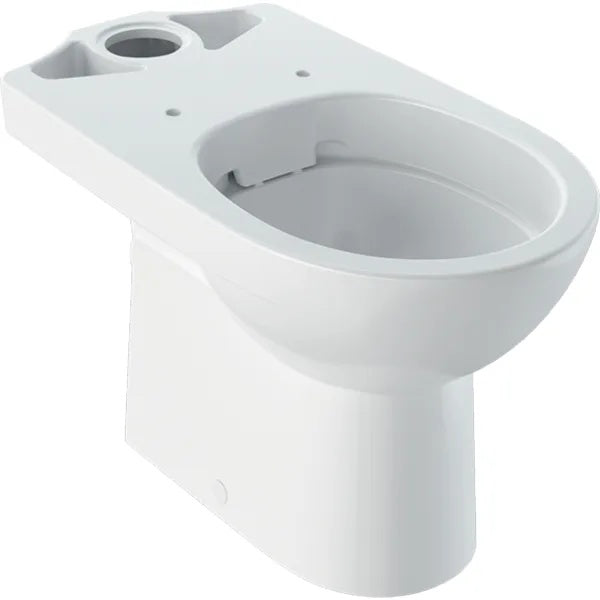Geberit Selnova Semi Shrouded Rimless Back To Wall Close Coupled Toilet Pan Only - White