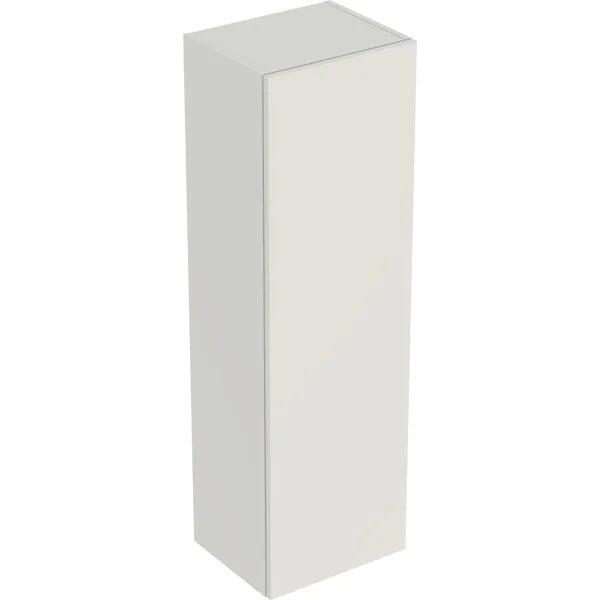 Geberit Smyle 1 Door Semi Tall Storage Cabinet - 360mm Wide - Sand