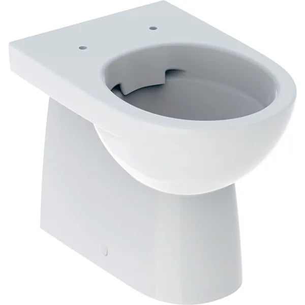 Geberit Selnova Semi Shrouded Rimless Back To Wall Toilet Pan Only - White