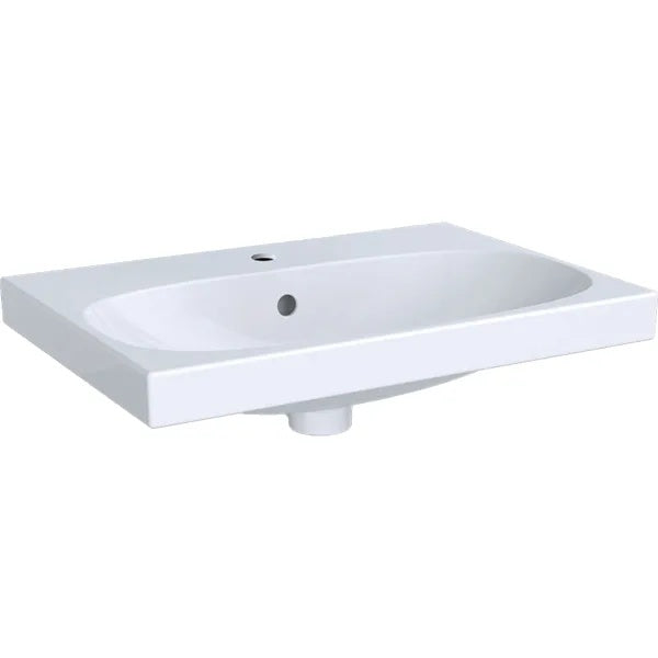 Geberit Acanto Compact Vanity Basin - 600mm - White
