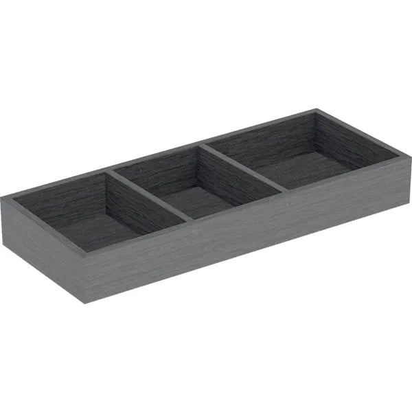 Geberit Variform H-Partition Top Drawer Organizer - Dark Grey