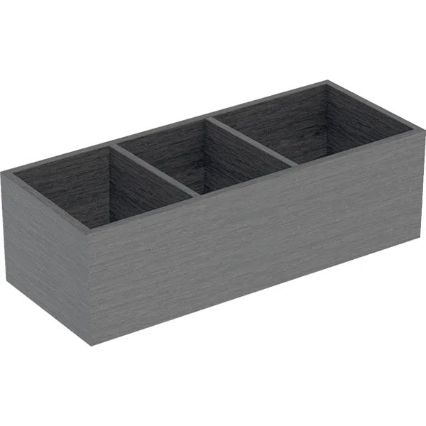 Geberit Variform H-Partition Bottom Drawer Organizer - Dark Grey