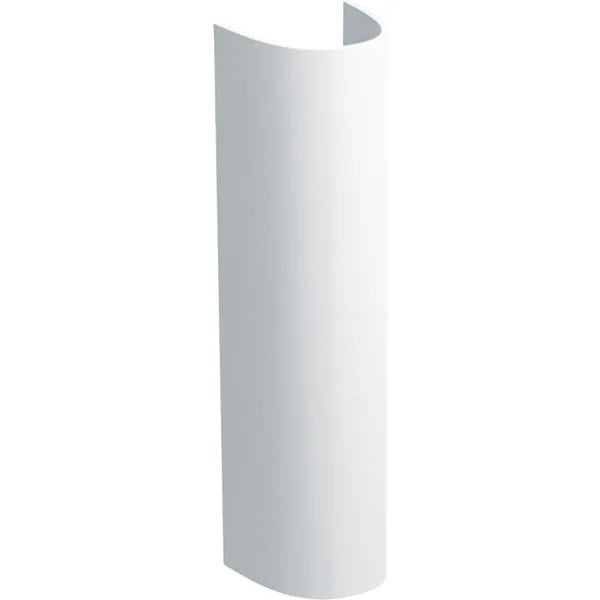 Geberit Selnova Compact Basin Full Pedestal - 710mm High - White