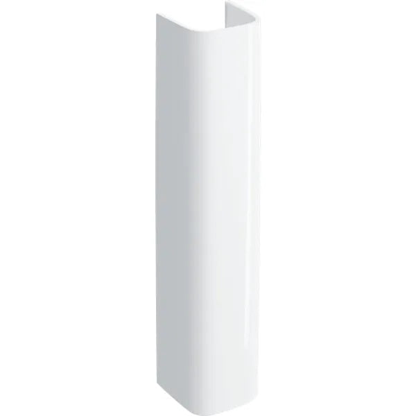 Geberit Selnova Square Basin Full Pedestal - 710mm High - White