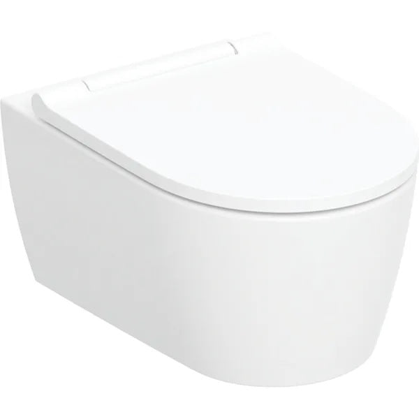 Geberit ICon Back to Wall Toilet Pan Only - White