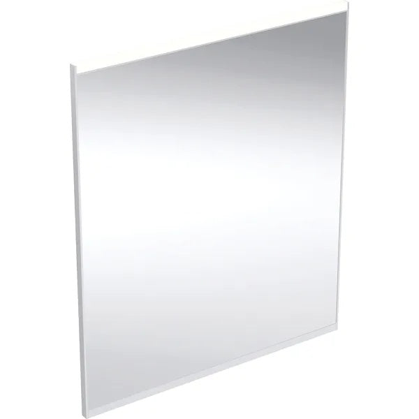 Geberit Option Plus Illuminated Mirror With Direct and Ambient Lighting - 600mm x 700mm - Aluminium