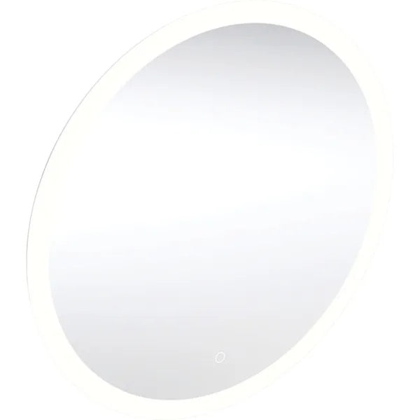 Geberit Option Round Illuminated Mirror With Direct and Ambient Lighting - 500mm
