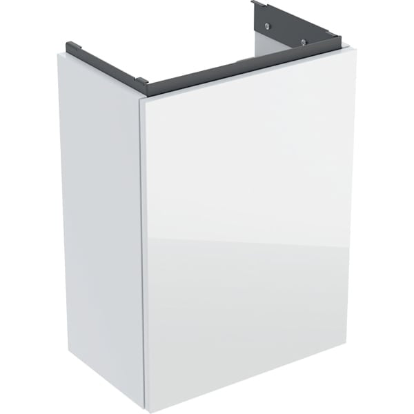 Geberit Acanto 1 Door Wall Hung Vanity Unit - 400mm- Gloss White