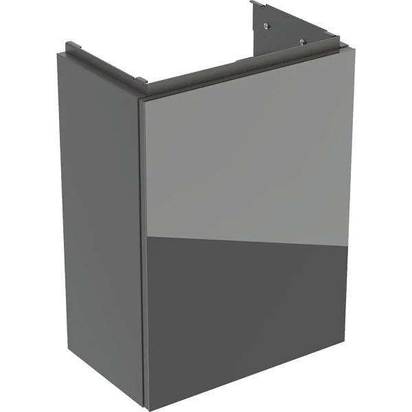Geberit Acanto 1 Door Wall Hung Vanity Unit - 400mm- Matt Lava