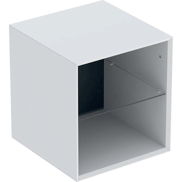 Geberit One  Open Storage Cabinet - 450mm - Matt White