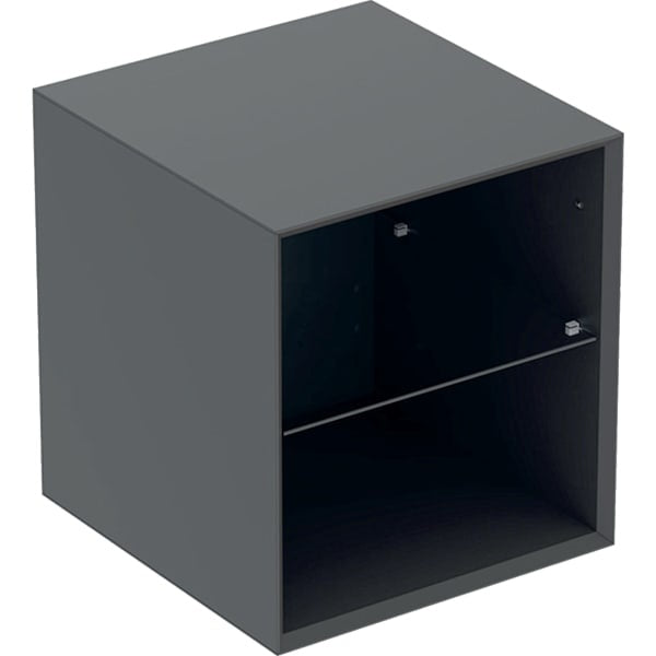 Geberit One  Open Storage Cabinet - 450mm - Lava Matt