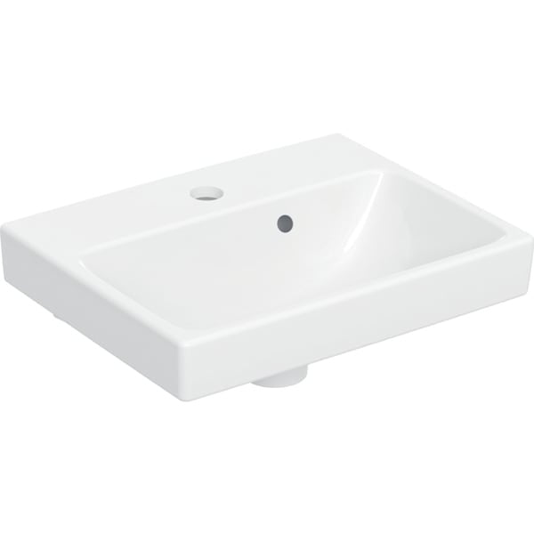 Geberit Aniara Vanity Basin - 420mm Wide - 1 Tap Hole - White