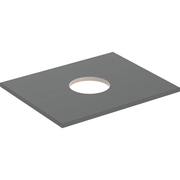 Geberit Aniara Worktop - 514mm - Lava Matt Silk