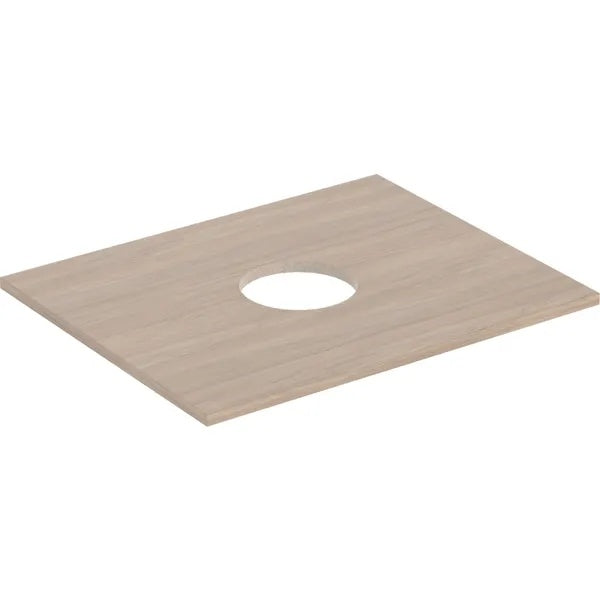 Geberit Aniara Worktop - 600mm - Oak Melamine