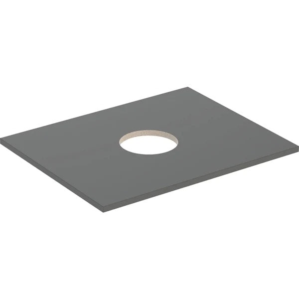 Geberit Aniara Worktop - 600mm - Lava Matt Silk