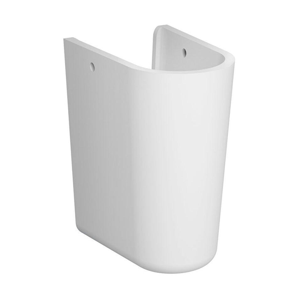 Vitra S20 Semi Pedestal For Basin - White