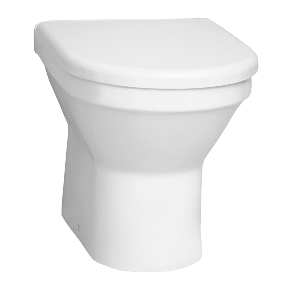 Vitra S50 Back To Wall Toilet Pan - White