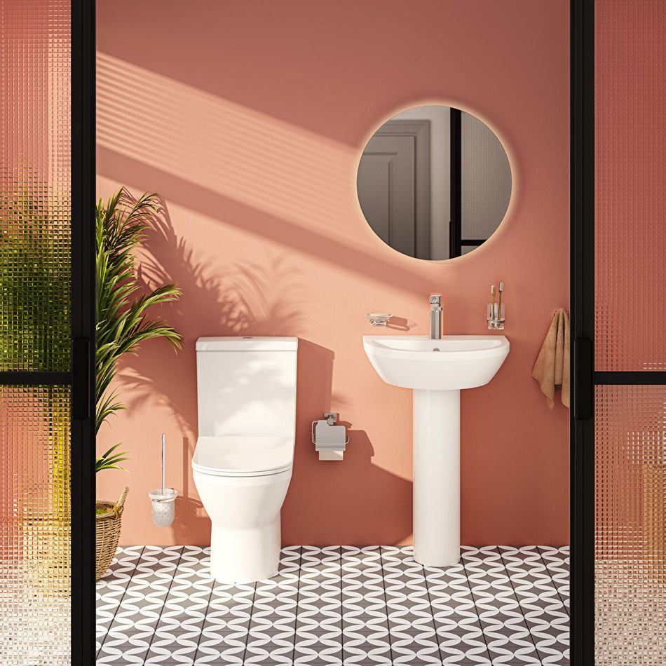 Vitra Compact Close Coupled Cistern - White