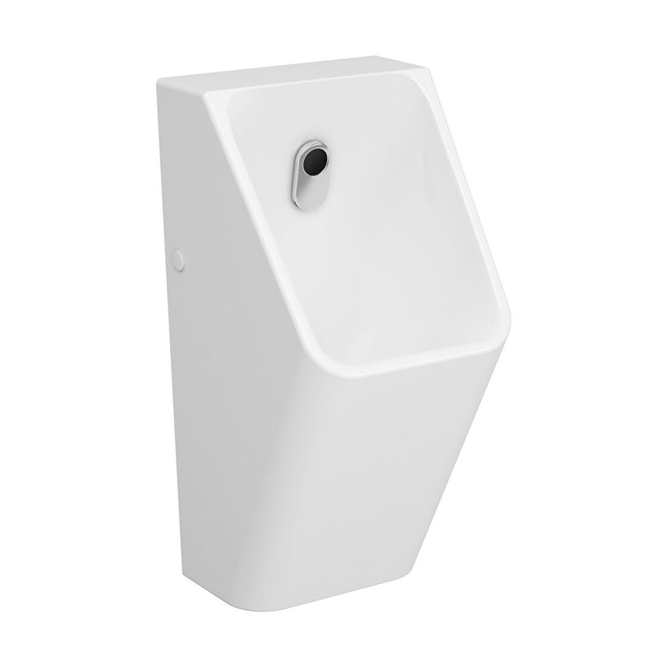 Vitra Integra Touch Free Back Inlet Mains Operated Urinal - White
