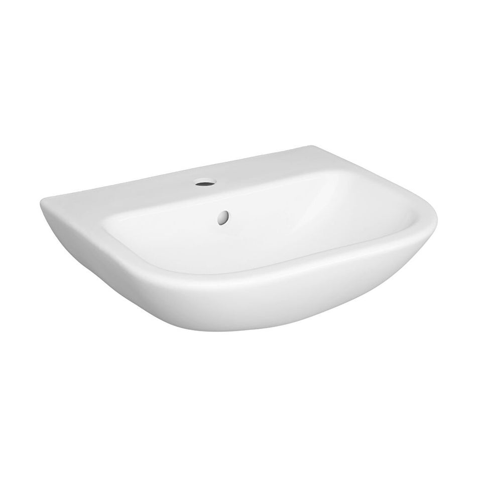 Vitra S20 Cloakroom Wall Hung Basin- 500mm Wide - White