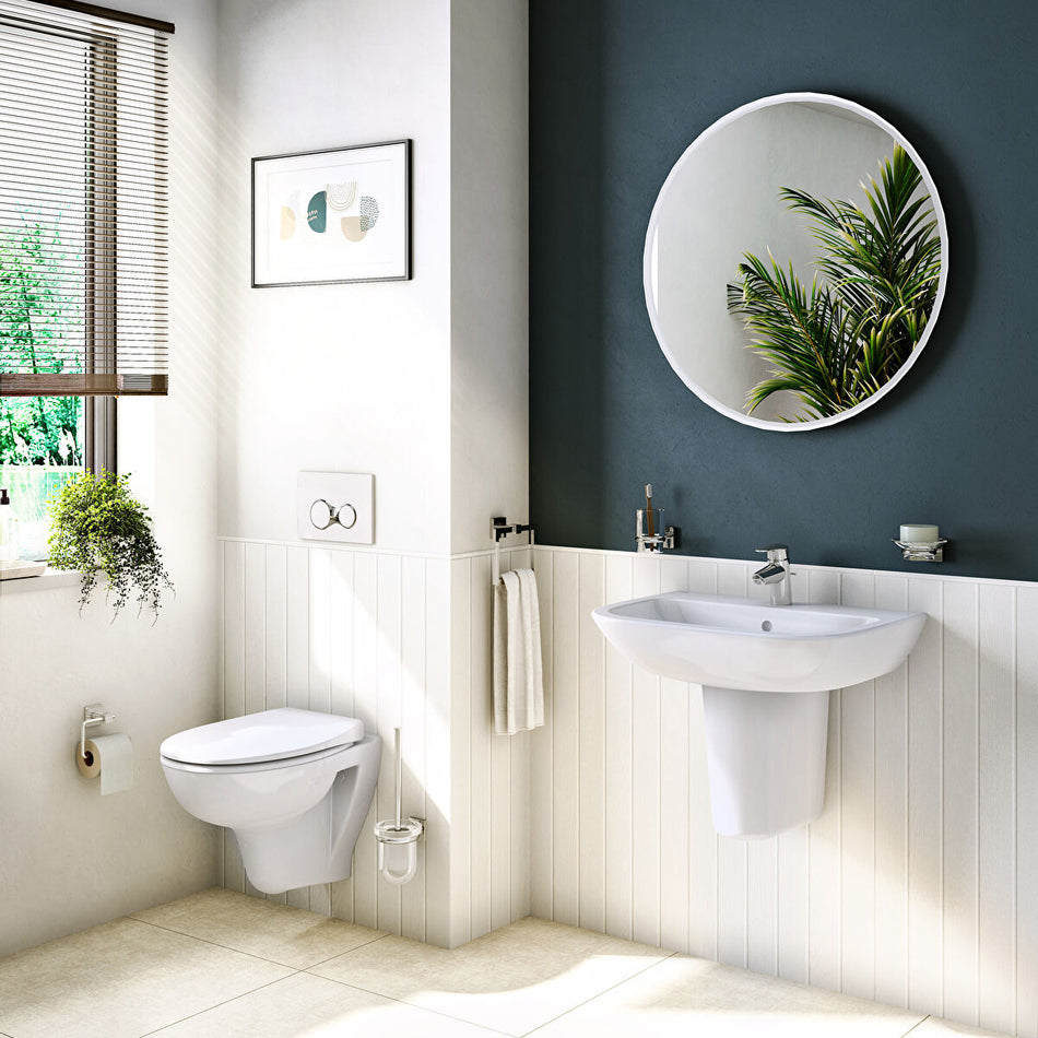 Vitra S20 Column Full Pedestal - White