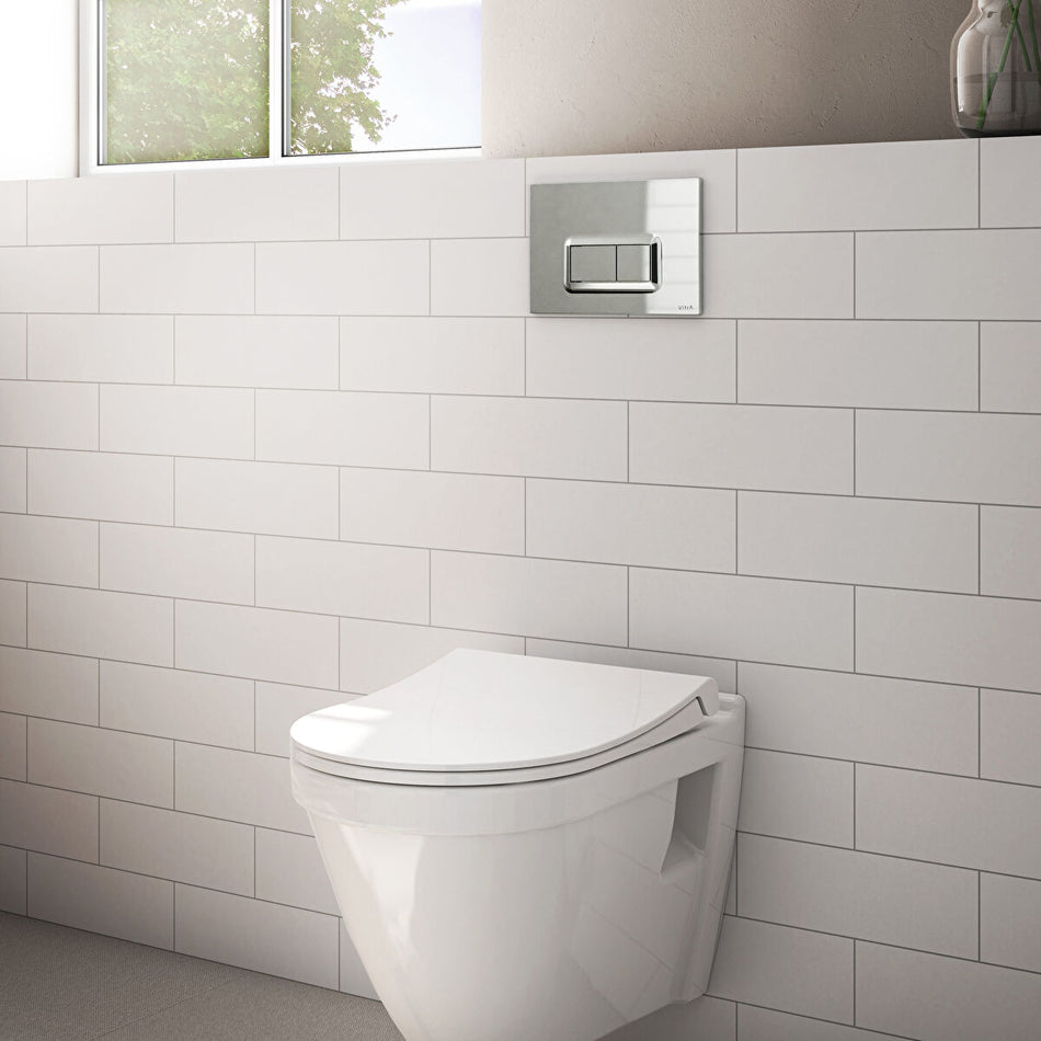 Vitra S50 Wall Hung Toilet Pan Only - White