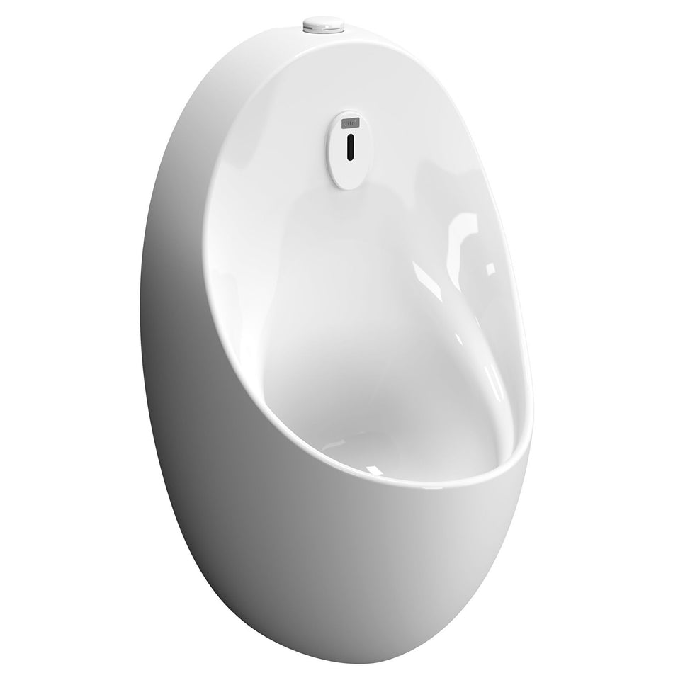 Vitra Battery Operated Urinal With Integrated Electronic Fusher - White
