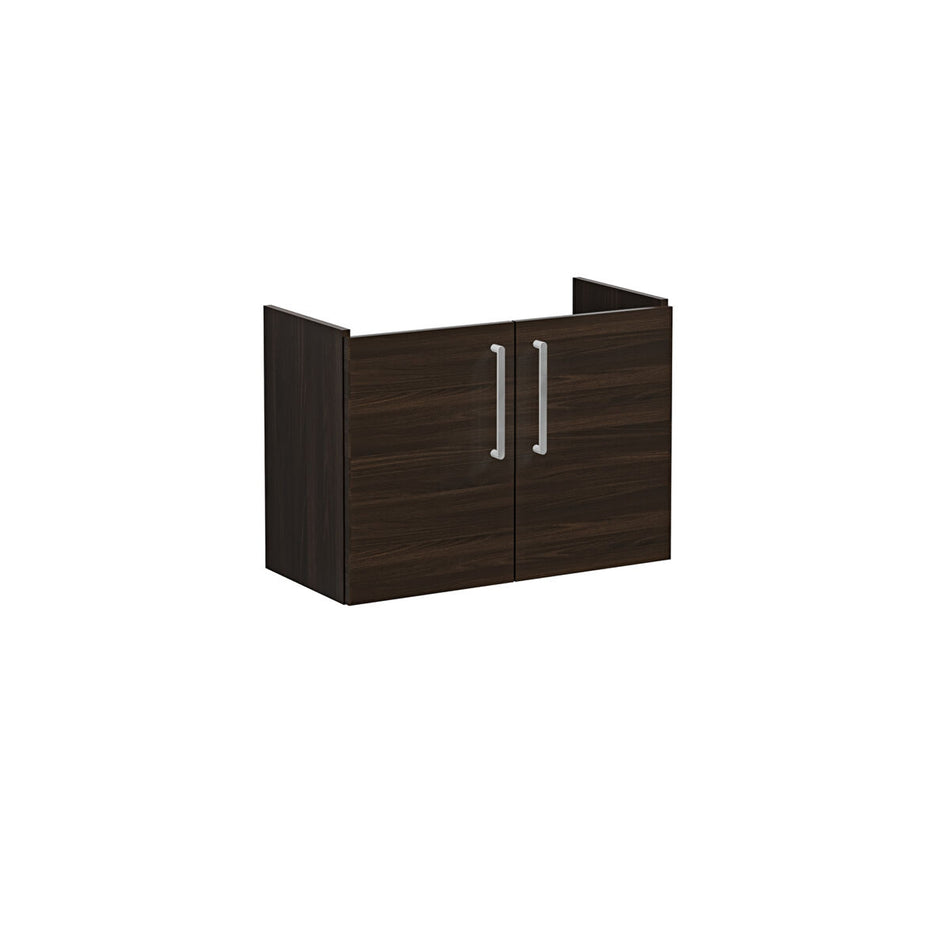 Vitra Root Flat Compact 2 Door Wall Hung Vanity Unit With Basin - 564mm Wide - 1 TH
