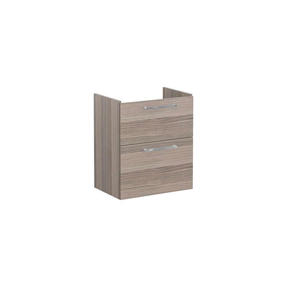 Vitra Root Flat Compact 2 Drawer Wall Hung Vanity Unit With Basin - 564mm Wide - 1 TH