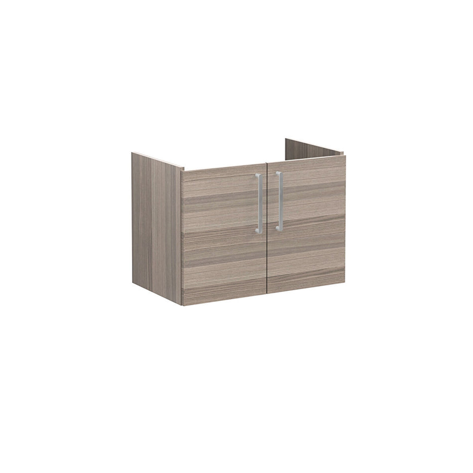 Vitra Root Flat 2 Door Wall Wall Hung Vanity Unit With Basin - 764mm Wide - 1 TH