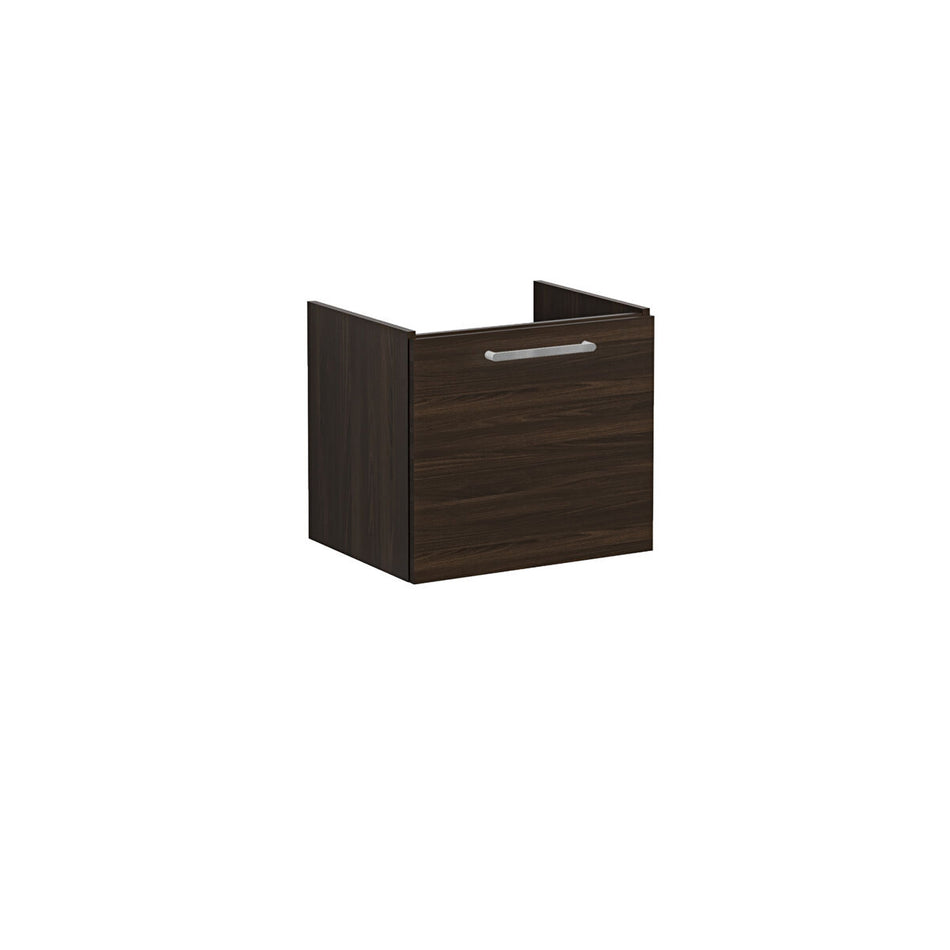 Vitra Root Flat 1 Drawer Wall Hung Vanity Unit With Basin - 564mm Wide - 1 TH