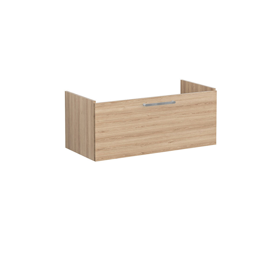 Vitra Root Flat 1 Drawer Wall Hung Vanity Unit With Basin - 964mm Wide - 1 TH