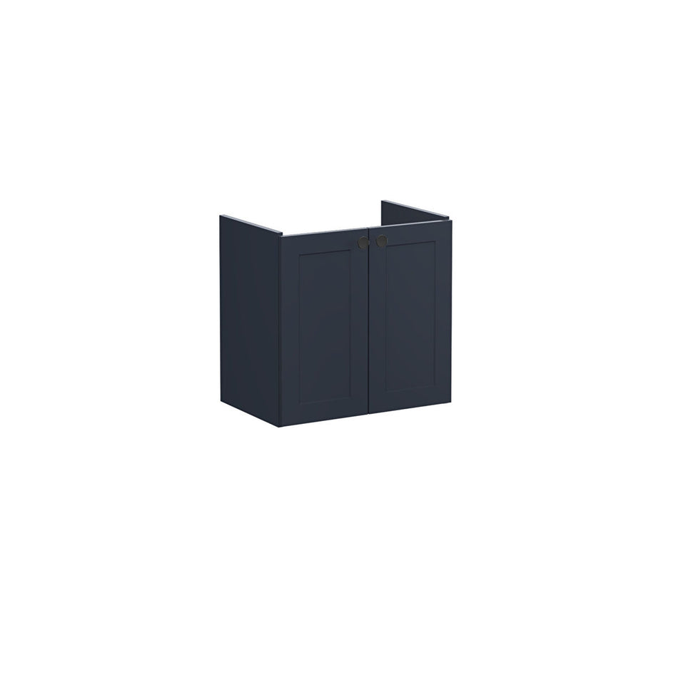 Vitra Root Classic Compact 2 Door Wall Hung Vanity Unit With Basin - 564mm Wide - 1 TH