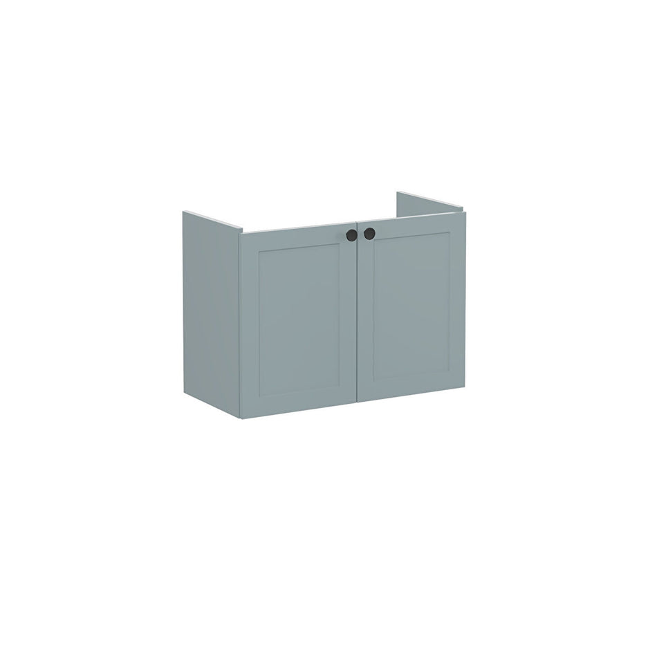 Vitra Root Classic 2 Door Compact Wall Hung Vanity Unit With Basin - 764mm Wide - 1 TH