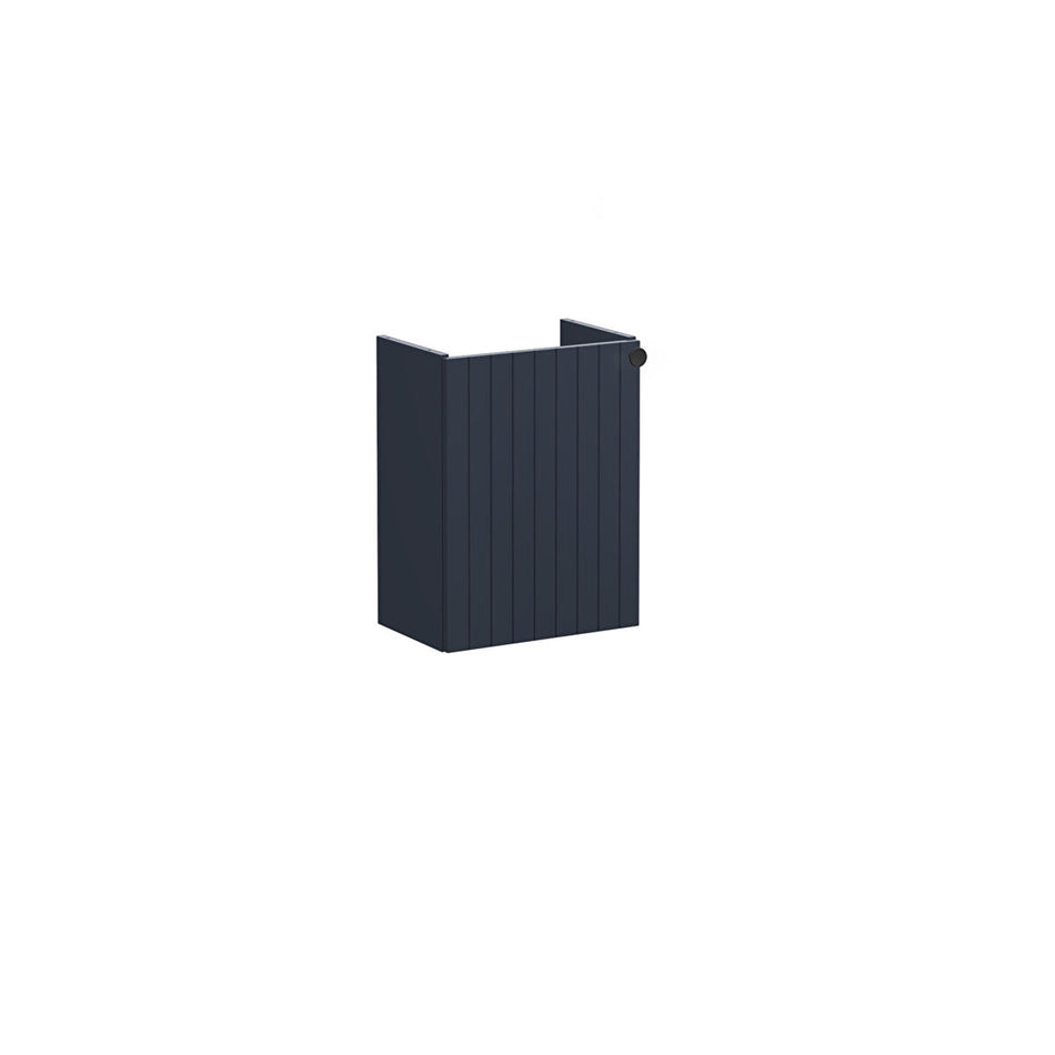 Vitra Root Groove Compact 1 Door Wall Hung Vanity Unit With Basin - 416mm Wide - 1 TH