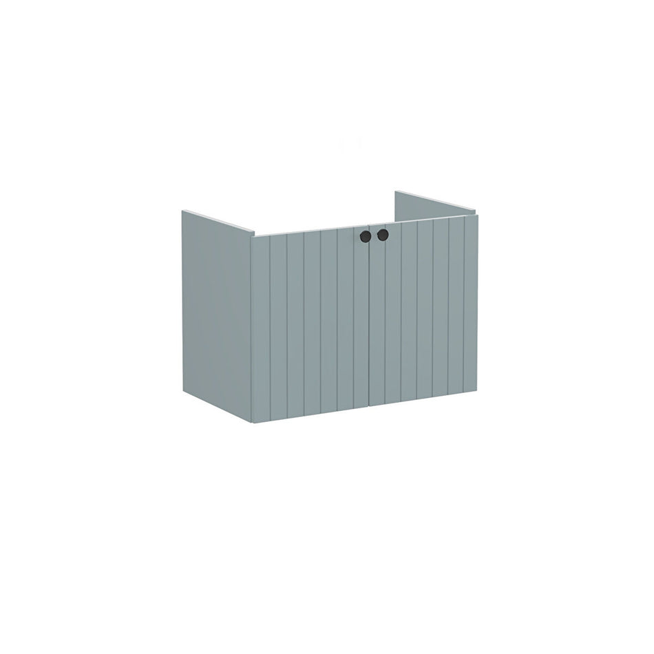 Vitra Root Groove 2 Door Wall Hung Vanity Unit With Basin - 764mm Wide - 1 TH