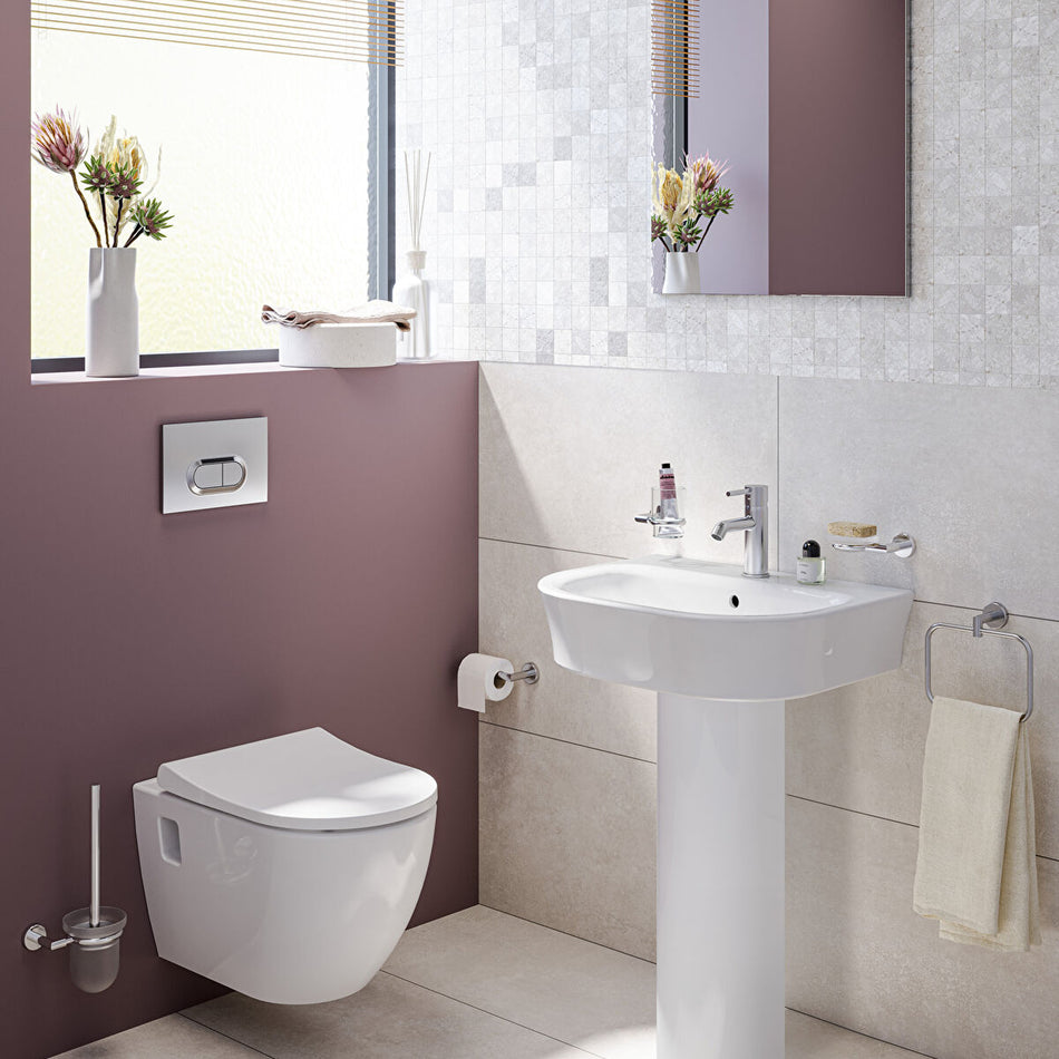 Vitra Milton Full Pedestal For Basin - White