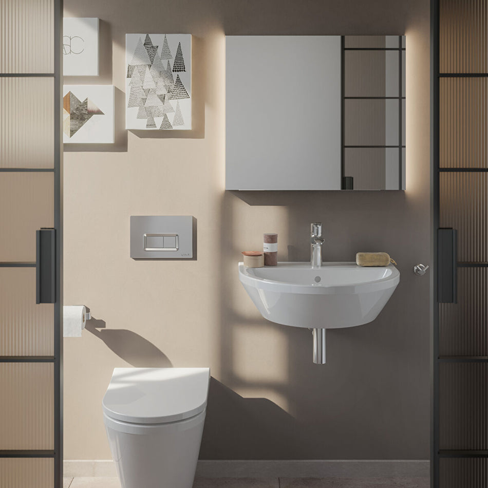 Vitra Integra Rimless Wall Hung Toilet Pan Only - White