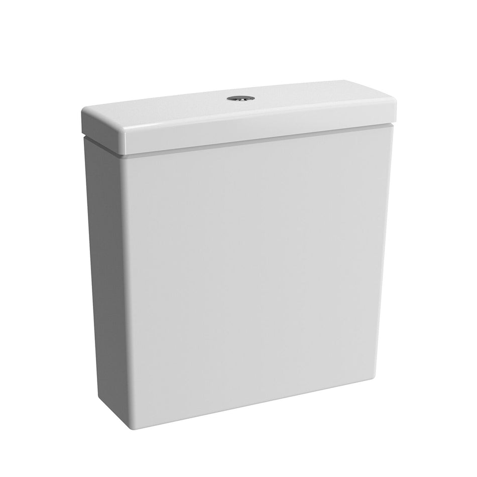 Vitra Integra Comfort Height Open Back Close Coupled Toilet Pan - White