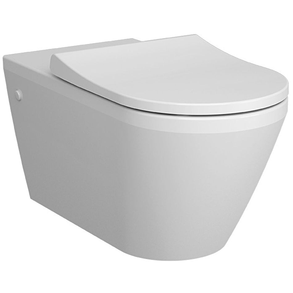 Vitra Integra Wall Hung Toilet Pan - White