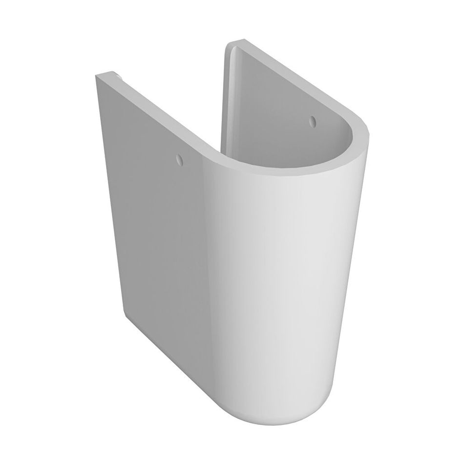 Vitra Zentrum Compact Semi Pedestal - White