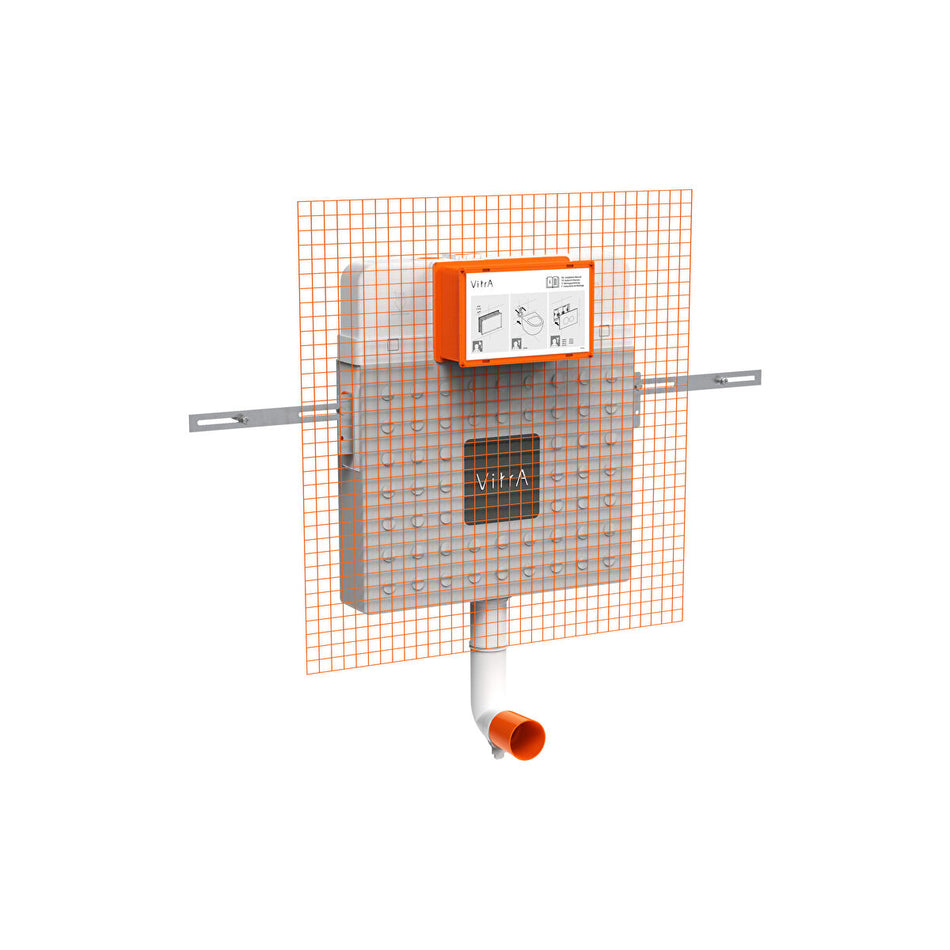 Vitra V-Fix Concealed Cistern For Back To Wall Toilet - 2.5/4 lt