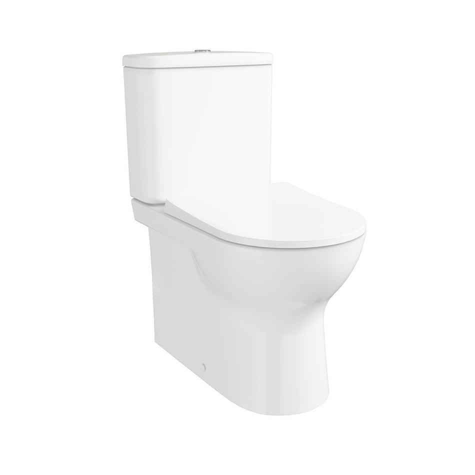 Vitra S20 Round Back To Wall Close Coupled Toilet Pan Only - White